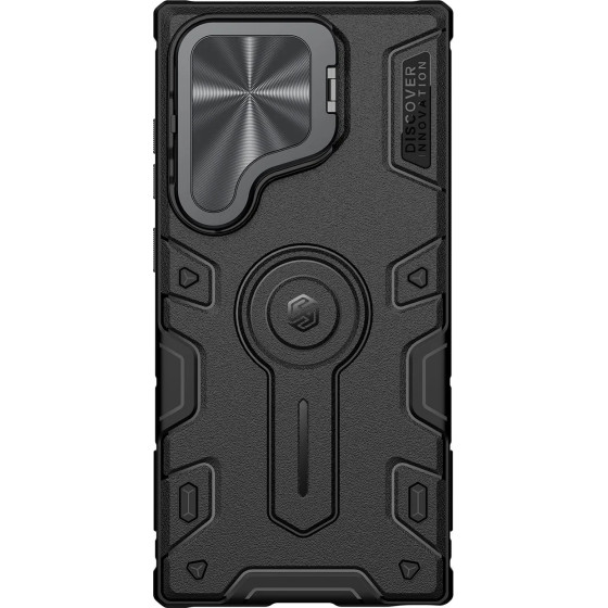 Nillkin Camshield Armor Prop Case For Samsung Galaxy S24 Ultra - Black - (Nillkin Camshield Armor Prop Case Sam S24 Ultra)