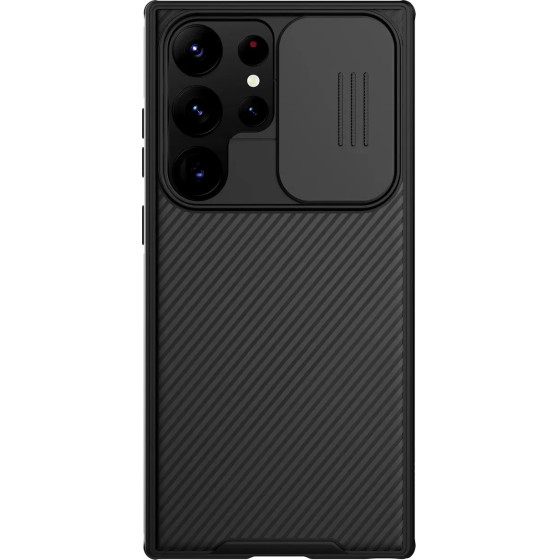 Nillkin Camshield Pro Magnetic Case Case For Samsung Galaxy S23 Ultra Magnetic Magsafe With Camera Protector Black - (Nillkin Camshield Pro Magnetic Case Sam Galaxy S23 Ultra Black)