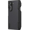 Nillkin Super Frosted Shield Fold Case For Samsung Galaxy Z Fold 6 5G With Stylus Holder - Black - (Etui Nillkin Super Frosted Shield Fold (Pen Holder version) Sam Z Fold 6 5G Black)