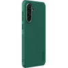 Nillkin Super Frosted Shield Pro Case For Samsung Galaxy A36 5G - Green - (Nillkin Super Frosted Shield Pro For Sam A36 5G Dark Green)