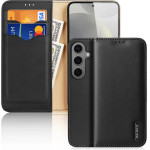 Dux Ducis Hivo Case With Flap And Rfid Blocking For Samsung Galaxy S24 - Black - (Dux Ducis Hivo Samsung S24 Black)