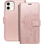 Mezzo Book Case For Iphone 12 / 12 Pro Tree Rose Gold OEM