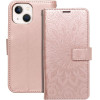 Mezzo Book Case For Iphone 13 Mini Mandala Rose Gold OEM
