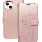 Mezzo Book Case For Iphone 13 Tree Rose Gold OEM