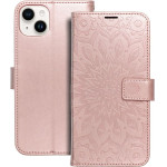 Mezzo Book Case For Iphone 14 Plus Mandala Rose Gold OEM