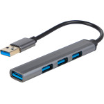 Usb Hub 3xUsb 2.0 & 1xUsb 3.0 HUB-01 - (DM-86-067)