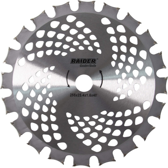 RAIDER ������ ������������� 255mm 40 ������� Tct 25.4 Mm - (110343)