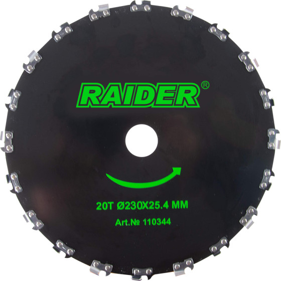 RAIDER ������ ������������� �� ������� 230mm 20 ������ O230x25.4 Mm - (110344)