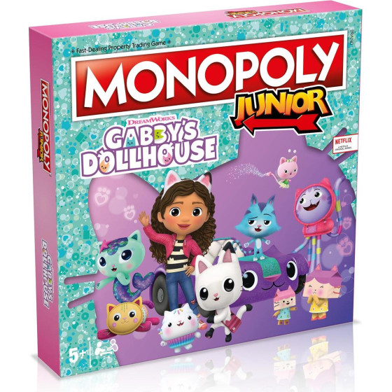 Winning Moves: Monopoly - Junior Gabbys Dollhouse ����������� (�������� ������) (WM04157)