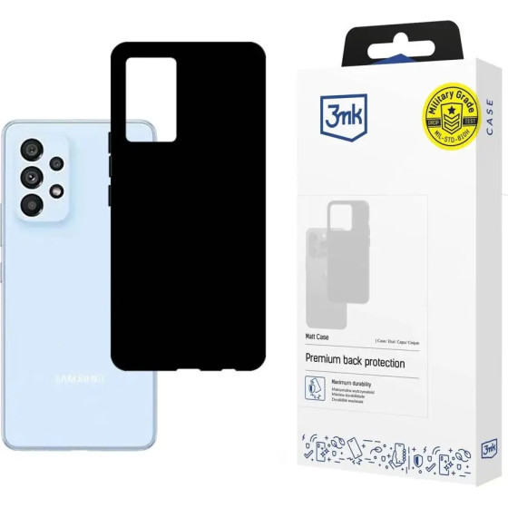 3MK Protection 3MK Matt Case Sam A53 5G A536 Black / Black - (139784-0)