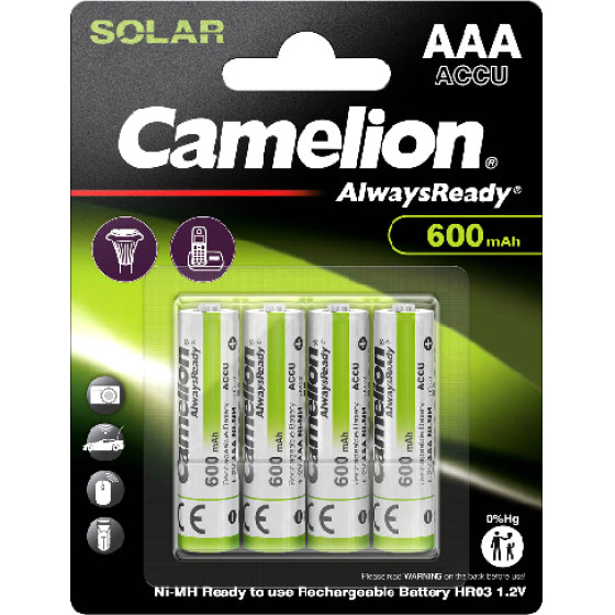 Camelion R03AAA600mAh-BP4 �������� Always Ready AAA