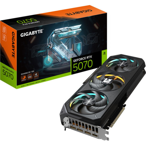 Gigabyte Vga GV-N5070GAming OC-12GD , 16GB , GDDR7 - (N5070GAming OC-12GD)