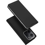 Dux Ducis Wallet Case Skin Pro For Redmi Note 14 4G (163,25mm) black