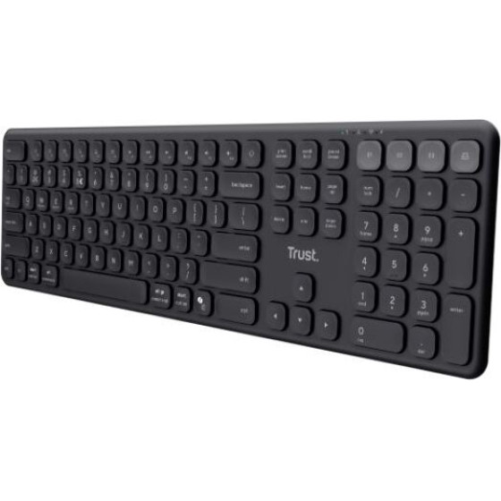 Trust Keyboard B/T Wireless Thin Us 2456 - (25511)