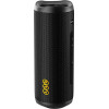 QCY SP7 Black - Portable Bluetooth Speaker w Stereo Sound 40W, Mic For Calls, Rgb Light Show - (QCY-SP7 Black)