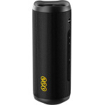 QCY SP7 Black - Portable Bluetooth Speaker w Stereo Sound 40W, Mic For Calls, Rgb Light Show - (QCY-SP7 Black)