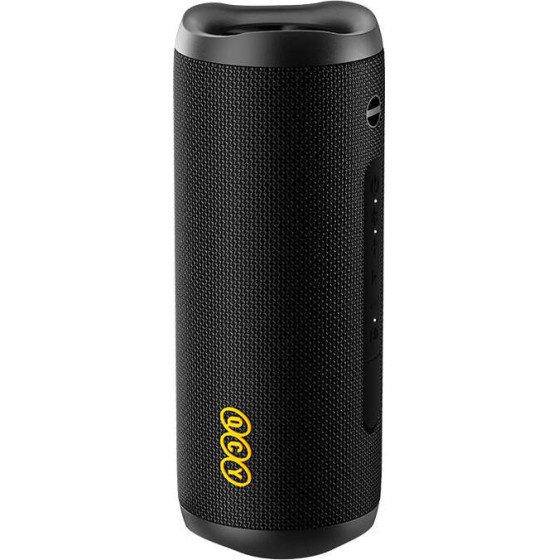 QCY SP7 Black - Portable Bluetooth Speaker w Stereo Sound 40W, Mic For Calls, Rgb Light Show - (QCY-SP7 Black)