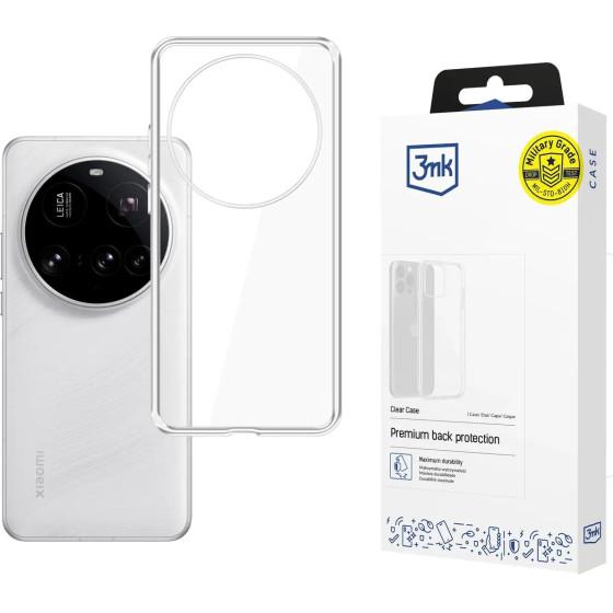 3MK Protection 3MK Clear Case For Xiaomi 15 Ultra - Transparent - (W-3CleCase-xi15ul-0)