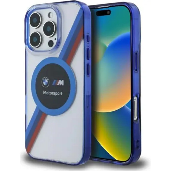 BMW Motosport Iml Circle Magsafe Case For Iphone 16 Pro - Clear - (BMW000928-0)