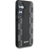 DKNY Leather Checkered Pattern Magsafe Case For Samsung Galaxy S25 Black - (DK000311-0)