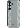 DKNY Leather Checkered Pattern Magsafe Case For Samsung Galaxy S25 Taupe - (DK000313-0)