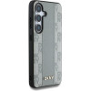DKNY Leather Checkered Pattern Magsafe Case For Samsung Galaxy S25 Taupe - (DK000313-0)