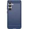 Hurtel Carbon Case For Iphone 16e - Blue - (Carbon Case Iphone Se 2025 Blue)