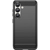 Hurtel Carbon Case For Samsung Galaxy S25 Edge - Black - (Carbon Case Samsung Galaxy S25 Edge Black)