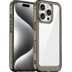 Hurtel Outer Space Case For Iphone 16e Flexible Frame Cover - Translucent, Black - (Outer Space Case Iphone Se 2025 Transparent-black)