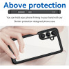 Hurtel Outer Space Case For Samsung Galaxy S25 Edge Cover With Flexible Frame - Black - (Outer Space Case Samsung Galaxy S25 Edge Black)