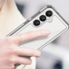 Hurtel Outer Space Case For Samsung Galaxy S25 Edge Cover With Flexible Frame - Transparent - (Outer Space Case Samsung Galaxy S25 Edge Transparent)