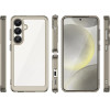 Hurtel Outer Space Case For Samsung Galaxy S25 Edge Flexible Frame Cover - Translucent, Black - (Outer Space Case Samsung Galaxy S25 Edge Transparent-black)