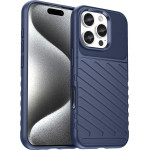 Hurtel Thunder Case For Iphone 16e Silicone Armored Cover - Blue - (Thunder Case Iphone Se 2025 Blue)