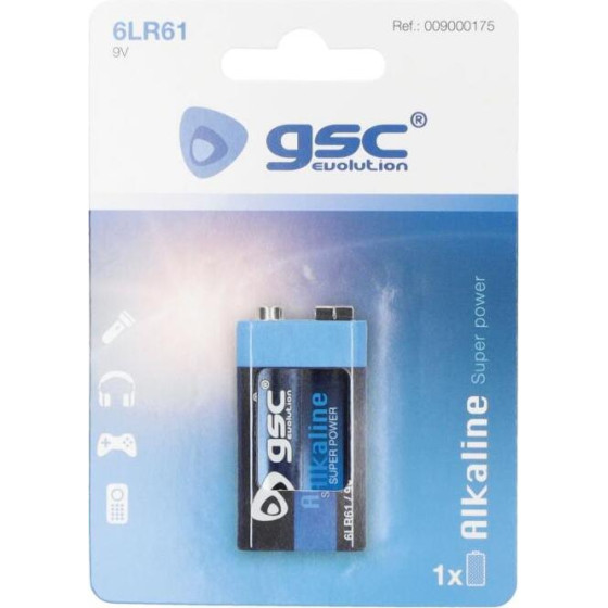 GSC �������� Alkaline Evolution 6LR61 9V (1 ���.) - (009000175)
