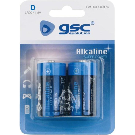 GSC �������� Alkaline Evolution D LR20 (2 ���.) - (009000174)