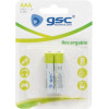 GSC �������� ���������������� Evolution Aaa 800mAh HR03 1.2V (2 ���.) - (106005006)
