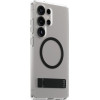 PanzerGlass Care By Feature Black Kickstand & Qi Case For Samsung Galaxy S25 Ultra - Transparent - (PAN001029-0)