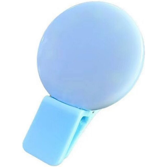 Led Light Ring For Selfie On Mobile Phone Mini Q Blue OEM