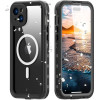 Waterproof Case Shellbox Dot Compatible With Magsafe For Iphone 15 Plus Black OEM
