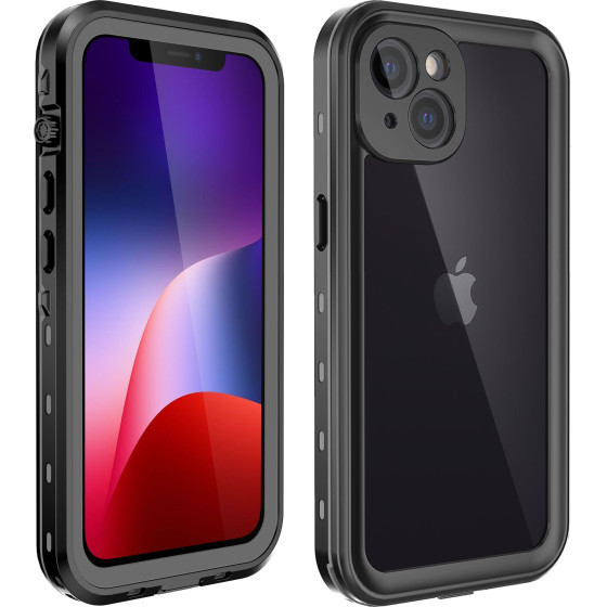 Waterproof Case Shellbox Dot For Iphone 13 Black OEM