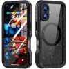 Waterproof Case Shellbox Gt Compatible With Magsafe For Iphone 16 Black OEM