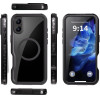 Waterproof Case Shellbox Gt Compatible With Magsafe For Iphone 16 Plus Black OEM