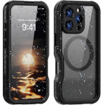 Waterproof Case Shellbox Gt Compatible With Magsafe For Iphone 16 Pro Black OEM