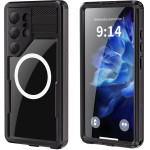 Waterproof Case Shellbox Mars With Metal Ring For Samsung S25 Ultra Black OEM