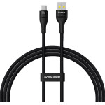 Baseus Flash 2 USB-A / USB-C Cable 100W 1 m - Black - (P10311804111-00)