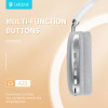 Celebrat Headphones A35, �������� & ���������, Micro SD, 40mm, 200mAh, ����� - (A35-SL)