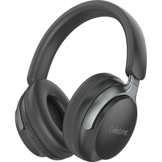 Celebrat Headphones A40, �������� & ���������, 40mm, 250mAh, ����� - (A40-BK)