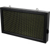 GloboStar Display ��������� ������� �������� 64x32cm P10 ����� ���� Led Ac 220-240V ��������� IP65 ����� ����� 6000K - Wifi Control ���� Fk App - ���������� ������������ & �������� - �72 x �9 x �42.5cm - 2 ������ ������� - (90326)