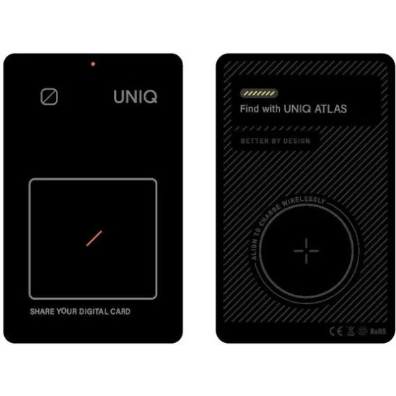 UNIQ Nfc Locator Atlas gray/Graphite -ATLASCARDTRK-Graphite - (Uni001184-0)