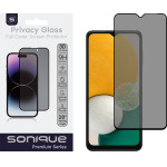 Sonique Privacy Glass Premium Series Hd Full Cover 9H Samsung Galaxy A13 4G / Galaxy A13 5G / Galaxy A04s �����